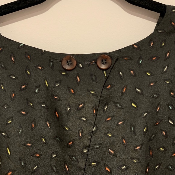 BCBGeneration Geo print dress with open back - Picture 6 of 7